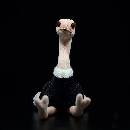 Peluche de Avestruz Realista - Juguete Suave de Simulación Africana - Image 7
