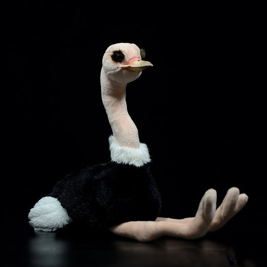 Peluche de Avestruz Realista - Juguete Suave de Simulación Africana - Image 9