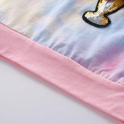 Conjunto Infantil Tie-Dye con Estampado de Helado - Playera y Pantalón - Image 10