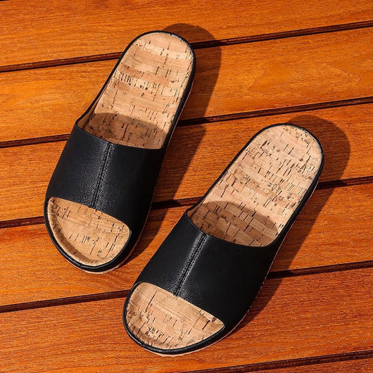Sandalias Planas Retro de Madera Grandes para Mujer - Image 15