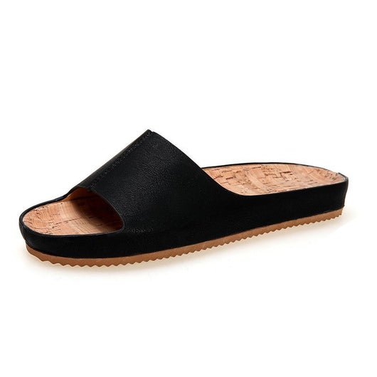 Sandalias Planas Retro de Madera Grandes para Mujer - Image 7