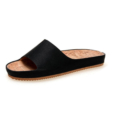 Sandalias Planas Retro de Madera Grandes para Mujer - Image 5