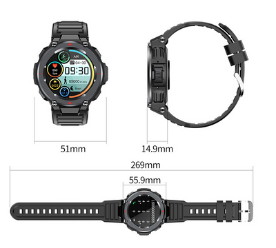 Reloj Deportivo Inteligente Pantalla Redonda S25 - Batería Ultra Duradera - Image 12
