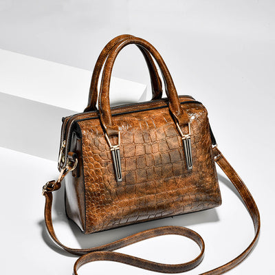 Bolsa de Hombro con Patrón de Piedra - Image 10