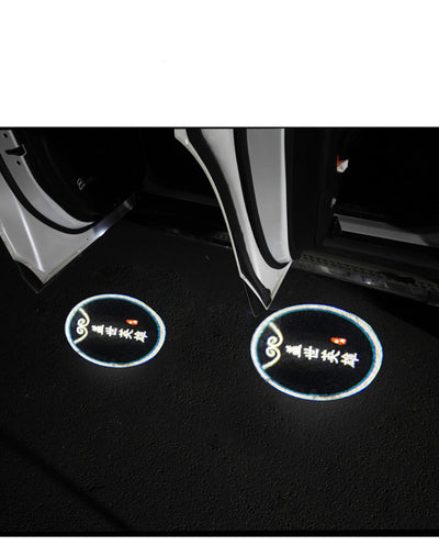 Lámpara LED Proyectora para Puerta de Auto con Luz Láser - Image 10