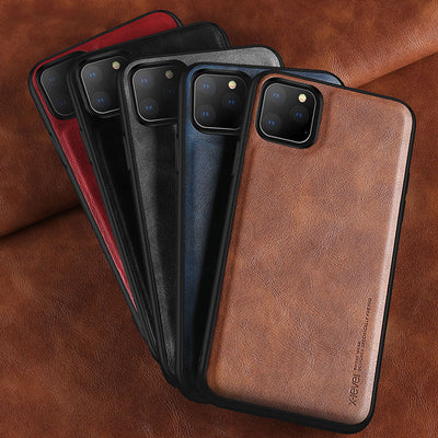 Funda de Cuero Genuino con Patrón Caballo Loco para iPhone - Image 11