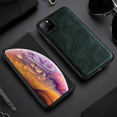 Funda de Cuero Genuino con Patrón Caballo Loco para iPhone - Image 9