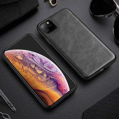 Funda de Cuero Genuino con Patrón Caballo Loco para iPhone - Image 8