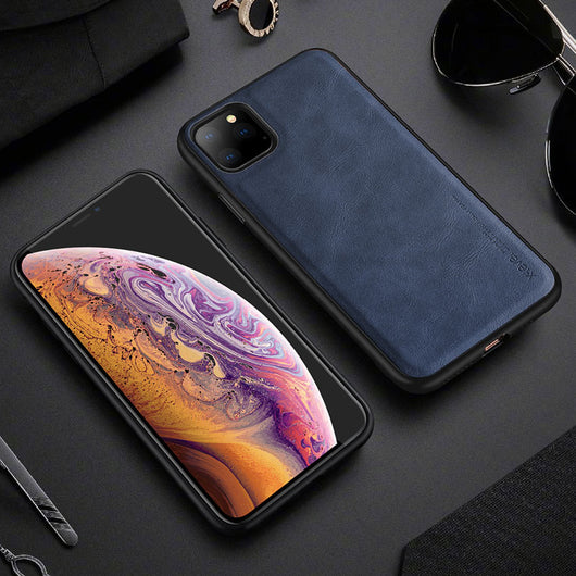 Funda de Cuero Genuino con Patrón Caballo Loco para iPhone - Image 10