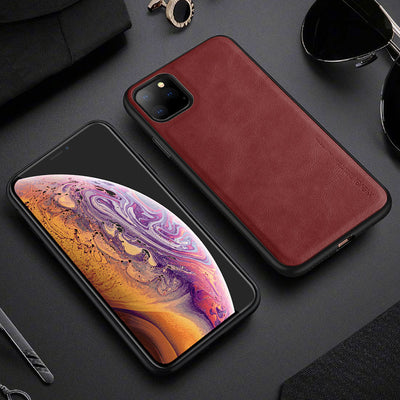 Funda de Cuero Genuino con Patrón Caballo Loco para iPhone - Image 12