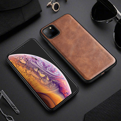 Funda de Cuero Genuino con Patrón Caballo Loco para iPhone - Image 3