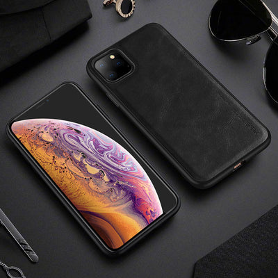 Funda de Cuero Genuino con Patrón Caballo Loco para iPhone - Image 6