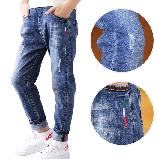 Pantalones Infantiles Grandes para Primavera y Otoño - Diseño Trendy - Image 7