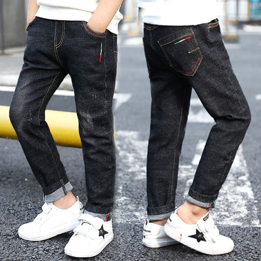 Pantalones Infantiles Grandes para Primavera y Otoño - Diseño Trendy - Image 6