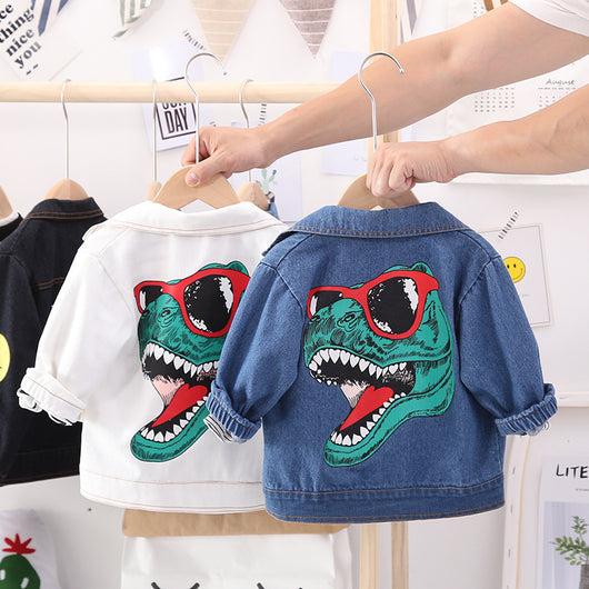 Chamarra de Mezclilla Estampada para Niños y Niñas - Image 8