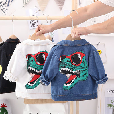 Chamarra de Mezclilla Estampada para Niños y Niñas - Image 5