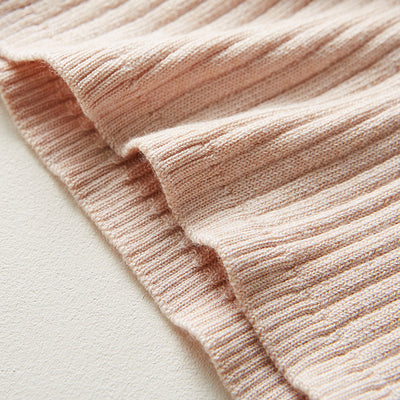 Polera Cuello Alto Mezcla Seda y Cachemira Ajustada para Mujer - Image 6