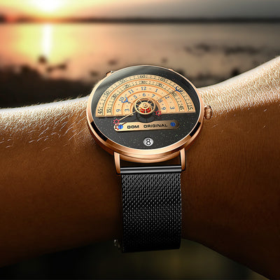 Reloj de Pulsera Creativo Lujo para Hombre - Diseño Moderno M-1288 - Image 4