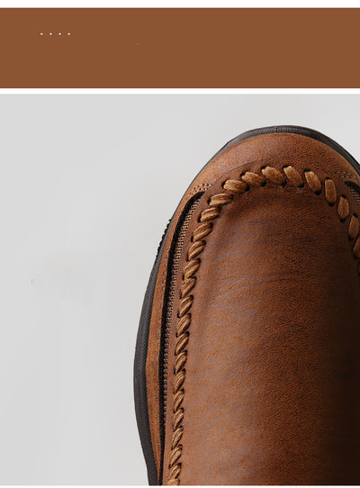 Zapatos Casuales de Cuero Otoño Talla 45 para Hombre - Image 19