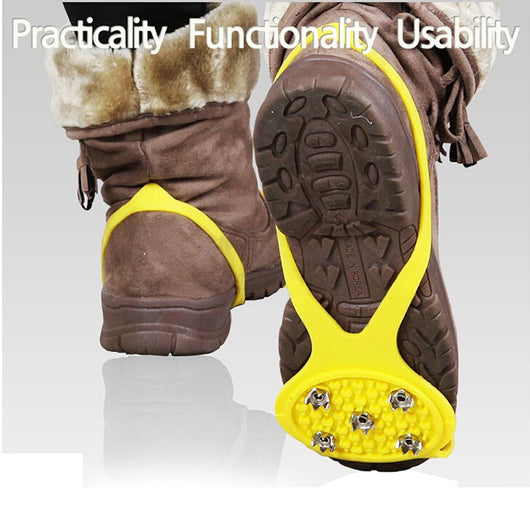 Crampones Unisex de 5 Púas para Hielo y Nieve - Antideslizantes para Senderismo y Escalada - Image 6