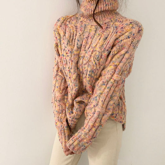 Suéter Acolchado Estilo Soft Girl - Pullover Cálido y Acogedor - Image 8