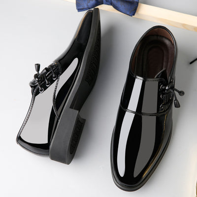 Zapatos Oxford de Cuero Italiano Premium para Hombre - Elegancia Clásica en Tallas Grandes - Image 4