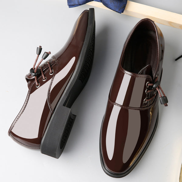 Zapatos Oxford de Cuero Italiano Premium para Hombre - Elegancia Clásica en Tallas Grandes