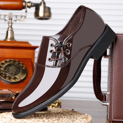 Zapatos Oxford de Cuero Italiano Premium para Hombre - Elegancia Clásica en Tallas Grandes - Image 5