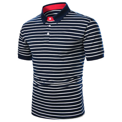 Camiseta Casual de Rayas para Hombre - Image 8