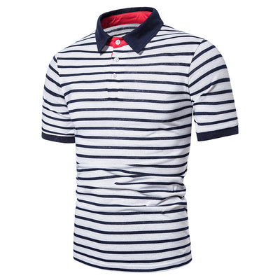Camiseta Casual de Rayas para Hombre - Image 10