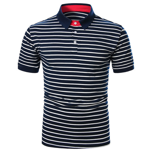 Camiseta Casual de Rayas para Hombre - Image 11