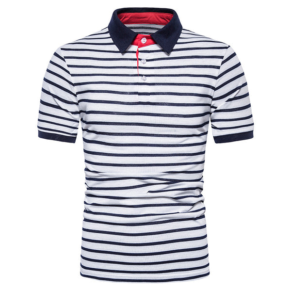 Camiseta Casual de Rayas para Hombre