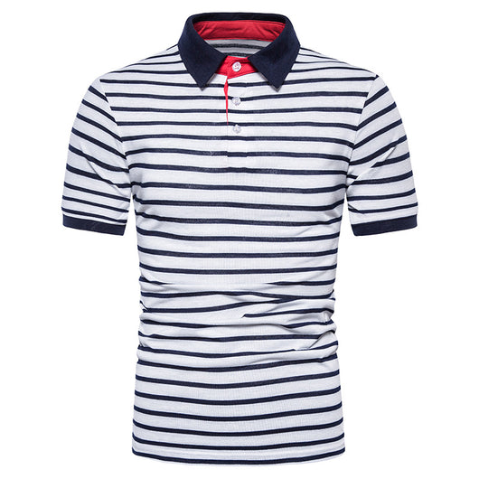 Camiseta Casual de Rayas para Hombre