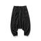 Pantalones Cortos Harem de Algodón y Lino Estilo Asiático para Hombre