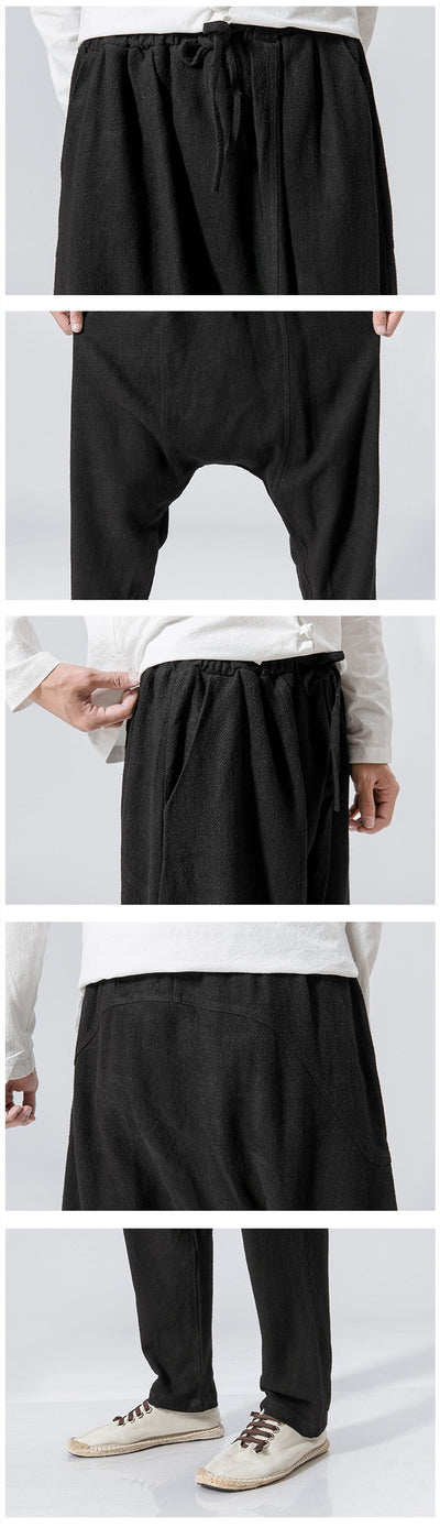Pantalones Baggy Hip Hop Estilo Ardilla Voladora - Image 4