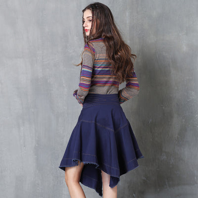 Blusa Retro de Algodón y Lino con Mangas Largas para Mujer - Image 4