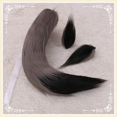 Set de Orejas de Bestia de Pelo Largo, Horquilla y Cola - Image 16
