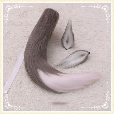 Set de Orejas de Bestia de Pelo Largo, Horquilla y Cola - Image 9