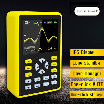 Osciloscopio Digital Waveform Storage 5012H - Pantalla IPS de Alta Resolución - Image 3