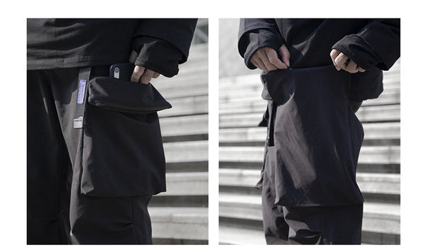 Pantalones de Cintura Ajustable con Múltiples Bolsillos de Gran Capacidad Unisex