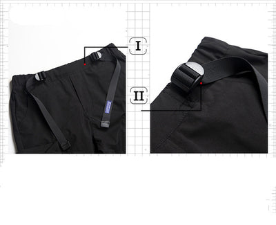 Pantalones de Cintura Ajustable con Múltiples Bolsillos de Gran Capacidad Unisex - Image 4
