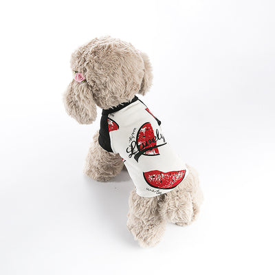 Playera de Algodón para Perros con Diseño de Sandía - Image 4