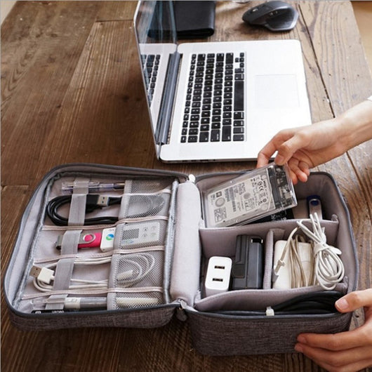Bolsa Organizadora Impermeable con Cargador Portátil Multifuncional - Image 11