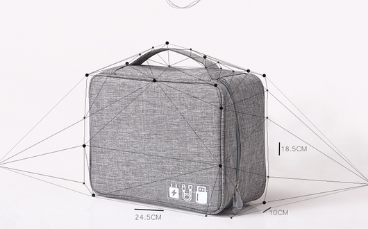 Bolsa Organizadora Impermeable con Cargador Portátil Multifuncional - Image 7