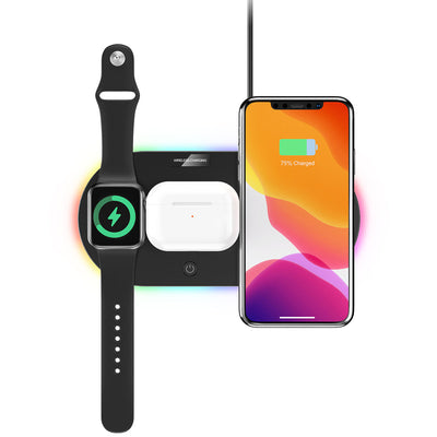Cargador Inalámbrico Multifunción 15W de Carga Rápida - Image 2