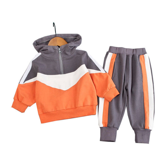 Conjunto de Sudadera con Capucha Infantil Estilo Coreano