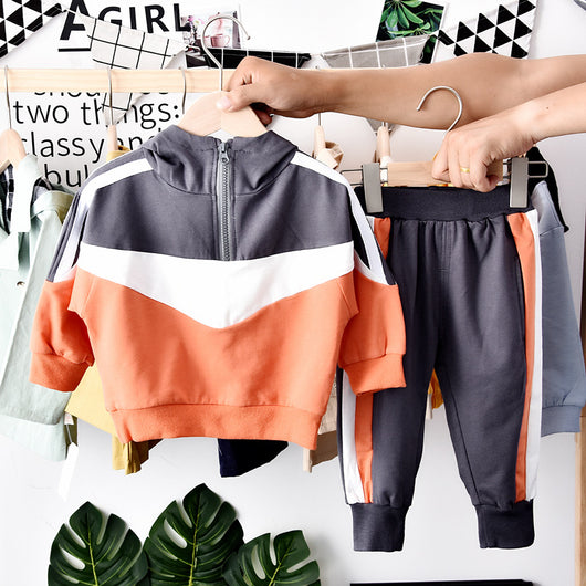Conjunto de Sudadera con Capucha Infantil Estilo Coreano - Image 3