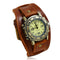 Pulsera Reloj de Cuero Vintage Unisex