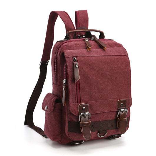 Mochila de Lona Casual para Viajes y Actividades Outdoor - Image 24