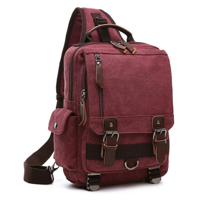Mochila de Lona Casual para Viajes y Actividades Outdoor - Image 32